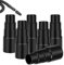 6 Pcs Vacuum Cleaner Hose Adapter Universal Power Tool Dust Extraction Attachment for Makita Random Orbital Sander, Jigsaw, Circular Saw Reducer,Eccentric Grinder (25mm, 30mm, 34mm, 42mm)