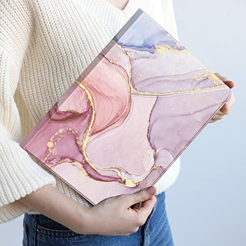 Case for Samsung Galaxy Tab A8 10.5 Inch 2022 Samsung Tab A8 Cover Pink Marble Galaxy A8 Tablet 10.5'' Case Heavy Duty Shockproof Protective Hard Shell Cover