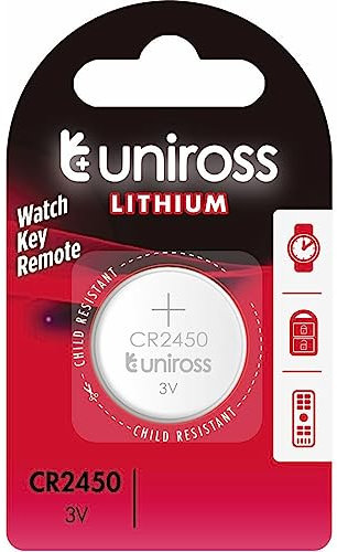 Uniross Pile Lithium CR2450, 3V