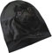 Funny Bigfoot Sasquatch Full Moon Slouchy Beanie für Damen und Herren, Hip-Hop, Baggy Skull Cap, modisch, dünn, Zwergstrickmütze, Schwarzer Mops, Einheitsgr��e