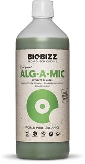 GROWMANIA Fertilizante Alg a mic de BioBizz 500 ML | Abono Orgánico procedente de Algas Marinas para Crecimiento de Plantas y Cultivos