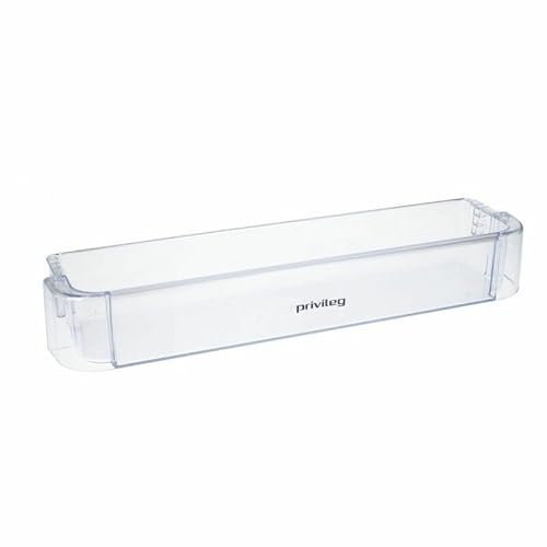LUTH Premium Profi Parts Bandeja de almacenamiento compatible con Whirlpool 480132103366 compartimento para botellas de 442 x 65 mm compatible con puerta de nevera Privileg