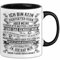 Ich Bin Kein Perfekter Sohn Tasse Geschenk von Mama Mutter Geschenkidee für Sohn Geburtstag (Schwarz)