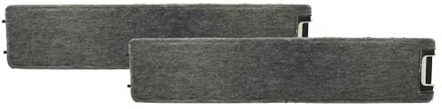 vhbw 2x Aktivkohlefilter kompatibel mit Imperial DMA 64 | DA 846, DFA 734, DFA 934, DMA 62, DMA 74, DMA 94 Dunstabzugshaube - 50 x 10,4 x 3 cm