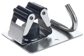 TMY Besenhalterung Wand | Gerätehalter 9 cm | Besenhalter 1 Haken 1 Halterungen | Gartengeräte Halterung zur Küche Badzimmer | Wandhalter Besen Mop Werkzeuge Schlüssel | Selbstklebend zum Anschrauben