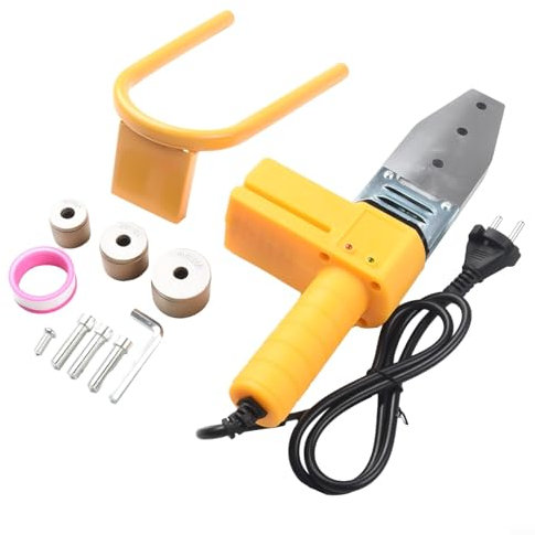 EpheyFIF Kit saldatrice per tubi da 220 V, 63 tipi elettronici a temperatura costante fusore per tubi dell'acqua per tubi PP/PPR/PB/PE/PP-C (20-32-EU)