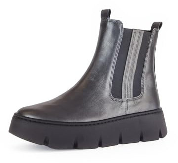 Gabor Damen Klassische Stiefeletten, Frauen Stiefeletten,Booties,halbstiefel,Kurzstiefel,uebergangsschuhe,antiksilber,38.5 EU / 5.5 UK