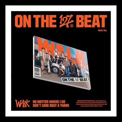 SM Entertainment NCT 127 WALK The 6th Album (WALK Ver. + Geschenk) K-Pop versiegeltes Poster für Wohnzimmer