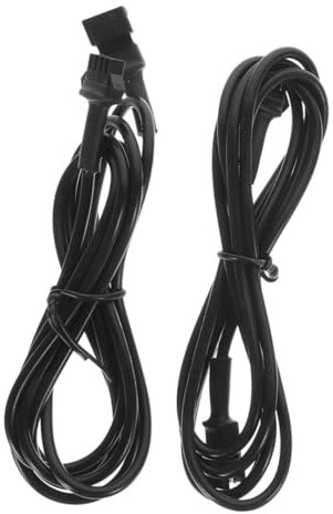 OSOLADY 2 Stück 150cm PVC Verlängerungskabel Für Neon Rock Lights Unterbodenbeleuchtung Auto Motorrad Plug and Play Zubehör