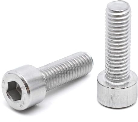 10x Vis CHC M8 x 30mm inox - Vis BTR en Acier Inoxydable A2 Six pans Creux Tête Cylindrique - DIN 912 tête ronde pour rondelle et écrou