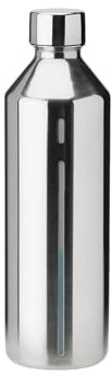 Stelton Brus Wassersprudler Flasche Steel | Edelstahl-Flaschen für Wassersprudler | Wasserflasche, 1,15 liter, Edelstahl. Ohne Ablaufdatum & Plastik | Auslaufsicher
