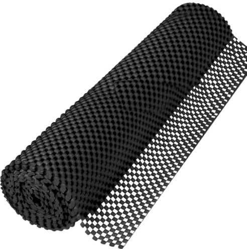 Xpieoyrm Antirutschmatte, 80x130cm Antirutschmatte für Teppich, PVC Mehrzweck Zuschneidbar und Abwaschbar Anti Rutsch Matte, Netzgewebe rutschfeste Teppichunterlage, für Schränke, Küche, Auto