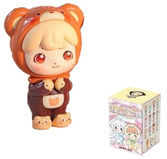 MIRU Good Night Party Serie Blind Box Action Figuren Mystery Box Nettes zufälliges Spielzeug Geburtstagsgeschenk Weihnachten Sammelspielzeug für Desktop Ornamente, 1PC