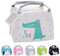 Hillylolly Pranzo al Sacco dei Cartoni Animati, Borsa Termica Piccola Bambini, Lunch Bag Bambini, Sacchetti Pranzo Riutilizzabili, Mini Borsa Termica Bambini, Cartoni Animati (Alligatore)