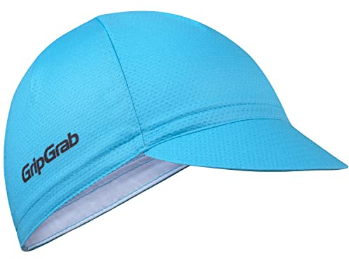 GripGrab Leichte Sommer Cycling Cap UV-Schutz Fahrradmütze Unterhelm | LSF 40+ Mesh-Material, atmungsaktiv - Größen S/M & M/L - Schweißschutz, Sonnenschutz, Fliegenschutz, elastischer Rückengummi