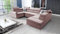 All4All Ecksofa mit Schlaffunktion Bari V 336 x 218 cm - Eckcouch mit Bettkasten - Wohnlandschaft in U-Form - XXL Sofa Groß - Schlafsofa - Rosa - Seite Rechts - Modern - Velvetstoff 26
