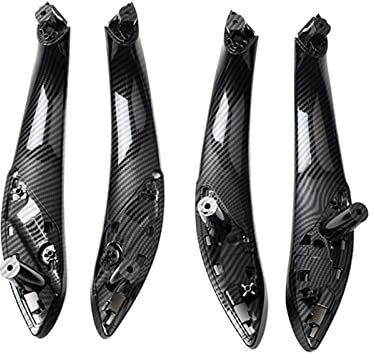 dsfik Türinnengriff Für B&MW F30 F80 F32 F33 F82 F34 F35 F36 3GT 3 4 Series 2012-2019 Carbon Innengriffabdeckung Vorne Hinten (Farbe : Inside Handle 4Pc)