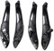 dsfik Türinnengriff Für B&MW F30 F80 F32 F33 F82 F34 F35 F36 3GT 3 4 Series 2012-2019 Carbon Innengriffabdeckung Vorne Hinten (Farbe : Inside Handle 4Pc)