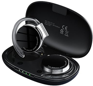 ESSONIO Open Ear Kopfhörer Noise Cancelling Kabellose Bluetooth Ohrhörer Runnning Workout Ohrhörer für Handy IPX5 wasserdicht mit Mikrofon für Sport