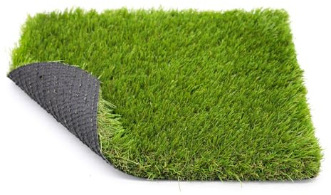 BONERVA Césped Artificial Niza Pro 20 mm, Rollo 2x20 m, Jardín Terraza Piscina, Alfombra Exterior Verde, 4 Tonalidades Realistas, Aspecto Natural, Gran Durabilidad