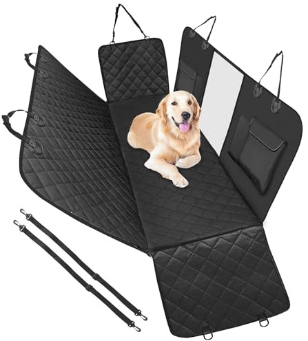 Susy Shop Autositzbezug für Hunde hinten Schutz für den Sitz und Ihr Haustier aus Oxford-Material, wasserdicht, kratzfest und rutschfest
