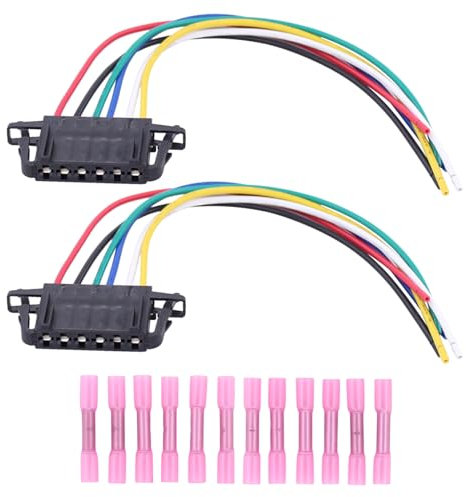 Rücklicht Kabelbaum Rückleuchte Kabel Anschluss Stecker Heckleuchte Kabelsatz Reparatur für Passat B8 B7 Pa-ssat B6 3C CC Transporter T5 T6 Polo 6R Tig-uan 5N Shar-an 7N Toua-reg 7P Tour-an 5T Je-tta