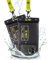 Peli 2 Pack Marine - IP68 Waterproof Phone Pouch (Regular Size)-Floating Waterproof Phone Case For iPhone 16 Pro Max/iPhone 15 Pro/14 Pro/13/12/S25 - Detachable Lanyard - Black/Hi-Vis Yellow