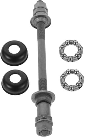 TOGEVAL Kit Perno Ruota Posteriore per Mountain Bike 9 5 Mm Lunghezza 180 Mm Strumenti di Misurazione in Lega di Titanio Mozzo per Una Facile Installazione