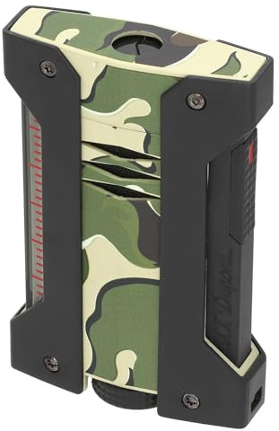 S.T. Dupont 021450 Feuerzeug Défi Extrême Camo Grün