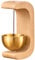 DEKKRYNFV Shopkeepers - Timbre de madera para nevera, porche, jardín y patio trasero, decoración interior y exterior