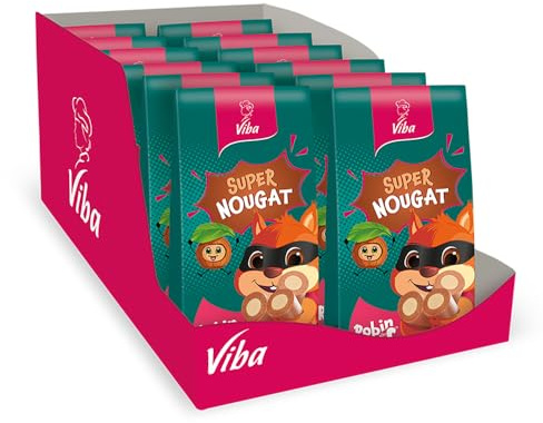 Viba Robin Red Schicht-Nougat im Beutel, 12 x 100 g