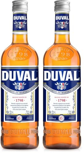 Duval Pastis de Marseille 70 CL (Lot de 2)