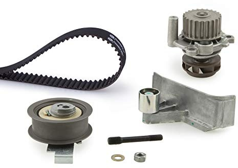 Gates KP85491XS-1 Wasserpumpen Kit für VAG A4 A6 Exeo -2.0 BJ 95-10 (Menge: 1 Stk.)