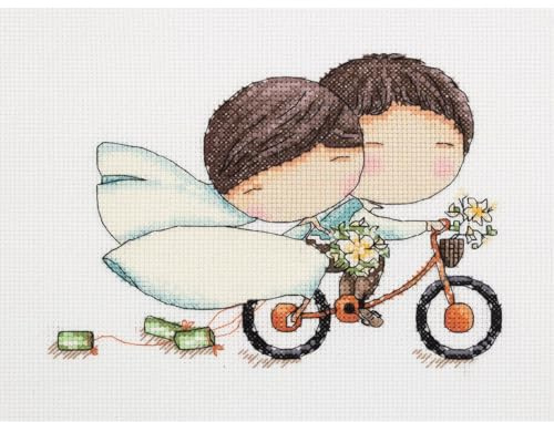 Klart Cross Stitch Kit, Multicoloured, 20x15cm