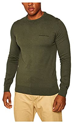 Calvin Klein Jeans Essential Crew Neck Sweater, Deep Depths, XXL Homme