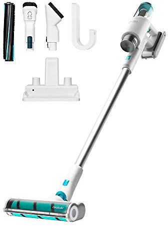 Cecotec Aspirateurs Balais Conga Rockstar 1500 Ultimate ErgoFlex. Moteur Numérique, 3 en 1 sans Câbles, 680 W de Puissance et 26 KPA, Tube Flexible, 90 Minutes d’autonomie (De Base, 200 Vital)