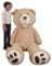 bananair - Riesen Teddybär XXL, 130 bis 340 cm - CE-Zertifiziert, Kuschelig und Flauschig, Versicherte Umarmungen Geburtstage, Zimmerdekoration (Beige, 260 cm)