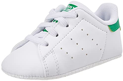 adidas Unisex Baby Stan Smith Sneaker, Cloud White/Cloud White/Cloud White, 20 EU