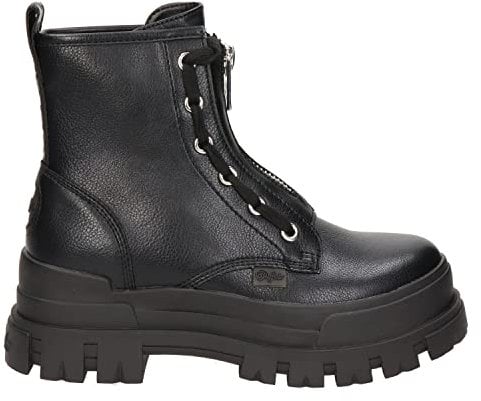 Buffalo Aspha Zip, Stivali alla Moda Donna, Nero, 39 EU