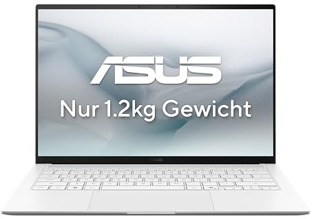 ASUS Zenbook S14 UX5406AA Copilot+ PC | 14 2,8K WQXGA+ 120Hz 16:10 OLED Display | Intel Core Ultra 9 386H | 32GB RAM | 1TB SSD | Intel Graphics | Win11 Home | QWERTZ | Scandinavian White