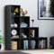 Vida Designs Durham Treppenregal Bücherregal Regale Aufbewahrung Organizer Wohnzimmer Möbel (10 Würfel, Schwarz)