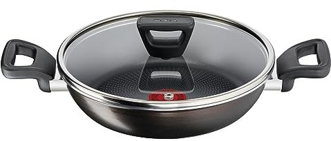 Tefal Poêle à omelette Sahan avec couvercle 24cm XL Tous feux sauf induction - C3847053