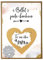 Joli Coon Carte a gratter annonce grossesse papa original - Tu vas être papa avec enveloppe - Annonce grossesse papa