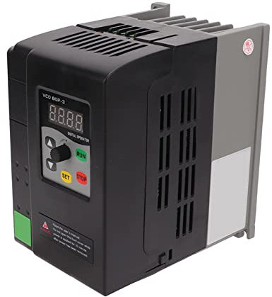 AC 380 V Frequenzumrichter, 3-Phasen-Eingang 3-Phasen-Ausgang VFD-Motorsteuerungs-Wechselrichter, Motorfrequenzwandler mit digitaler Anzeige zur Motordrehzahlregelung 3kw