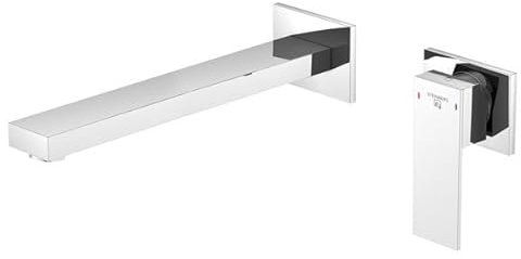 Steinberg Serie 160 Waschtischarmatur, Komplettset, inkl. Unterputzkörper, Ausladung 250 mm, 1601820