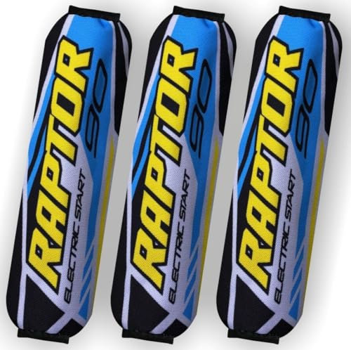 StoßdämpferabdeckungS 3er Set für Yamaha Raptor 90 400 450 600 700 r