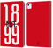 Head Case Designs Licenza Ufficiale AC Milan Fondata nel 1899 Grafica Custodia Portafoglio in Pelle Compatibile con Apple iPad Air 11 2020/2022/2024/2025