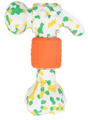 Hammer Chew Toy- Features Colorful Patterns Toys, Pet Chew Toys| Bite And Chew Resistant Vibrant Hammer Dog Chew Toy, Satisfy Playful Nature Bite Proof Easy To Use For Pet Playing Accessories