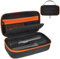 Wireless Microphone Case Compatible with JBL PartyBox Wireless Mic - 2X Digital Wireless Microphones,Protable Mic Travel Bag Storage Box for Receivers,Adapters,AA Batteries,Charger,Black (Box Only)