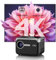 【Google TV & Dolby Audio】Portable Auto Focus 4K Projector, 1080 ANSI HDR10+ Short Throw, NFC WiFi6 Bluetooth, Native 1080P Smart Google Voice Home Movie Projectors for Gaming, Bedroom, Outdoor